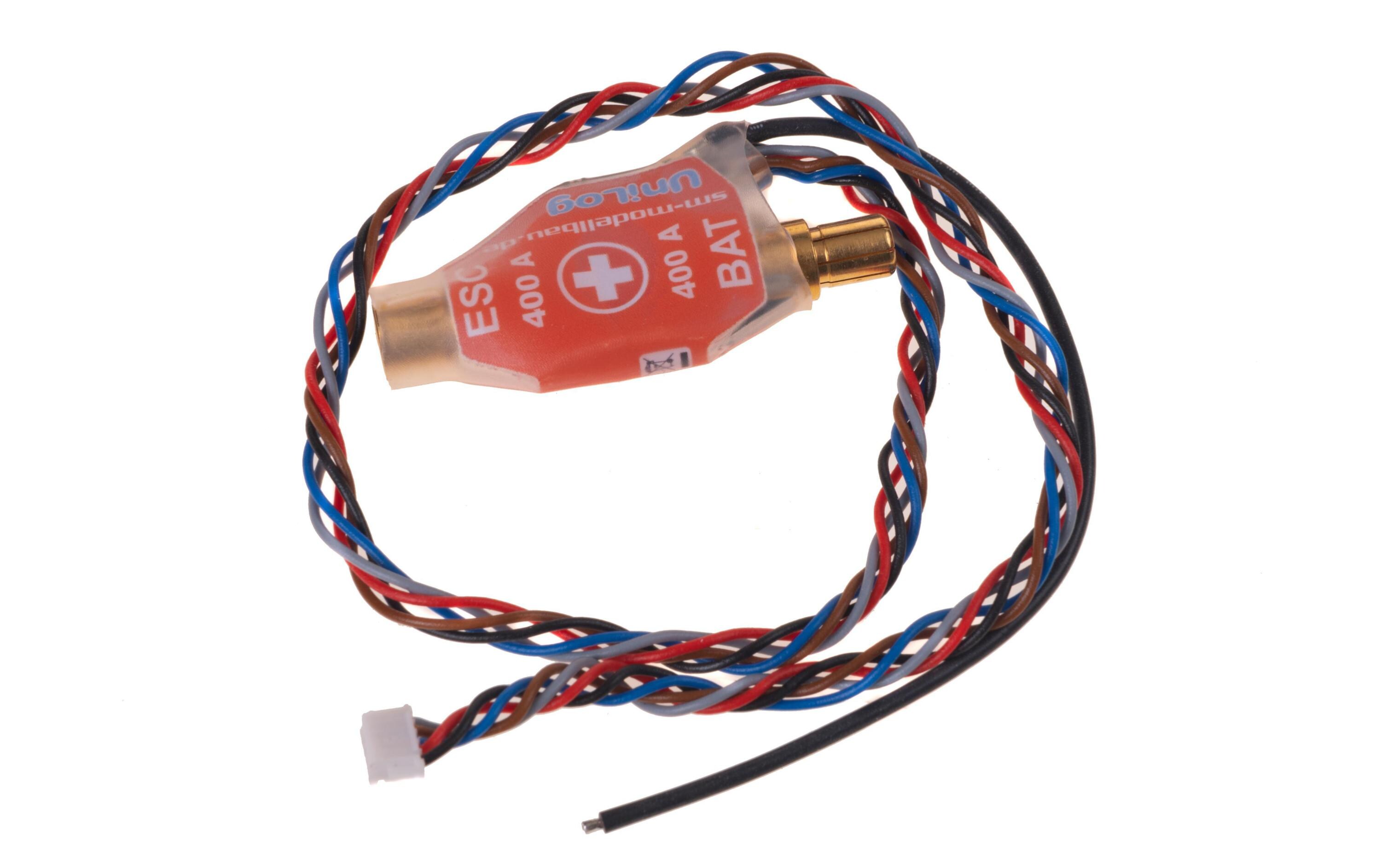 Stromsensor UniLog 400A LMT-Goldstecker 6 mmTelemetrie Strom Sensor