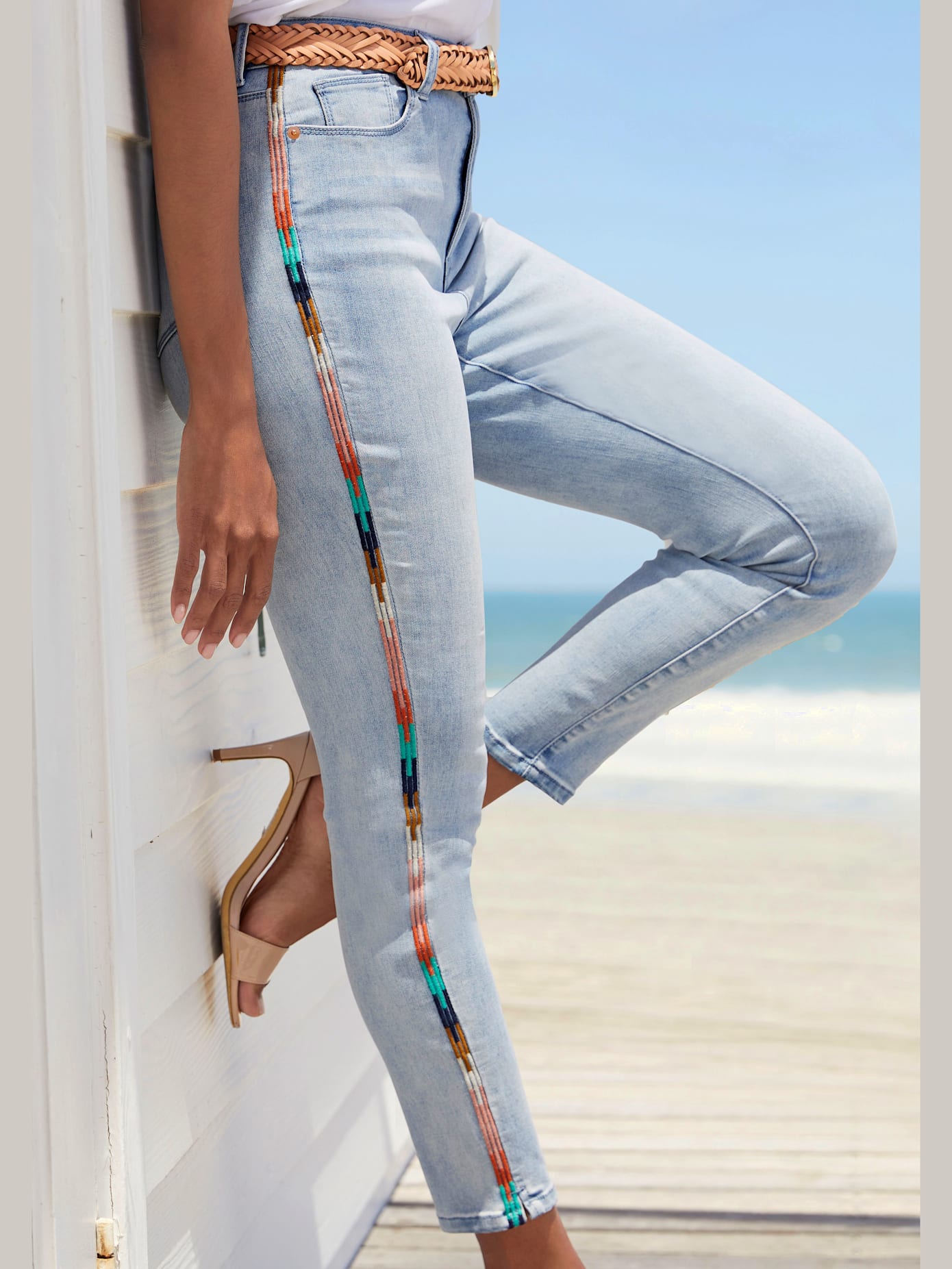 Jean taille haute taille haute