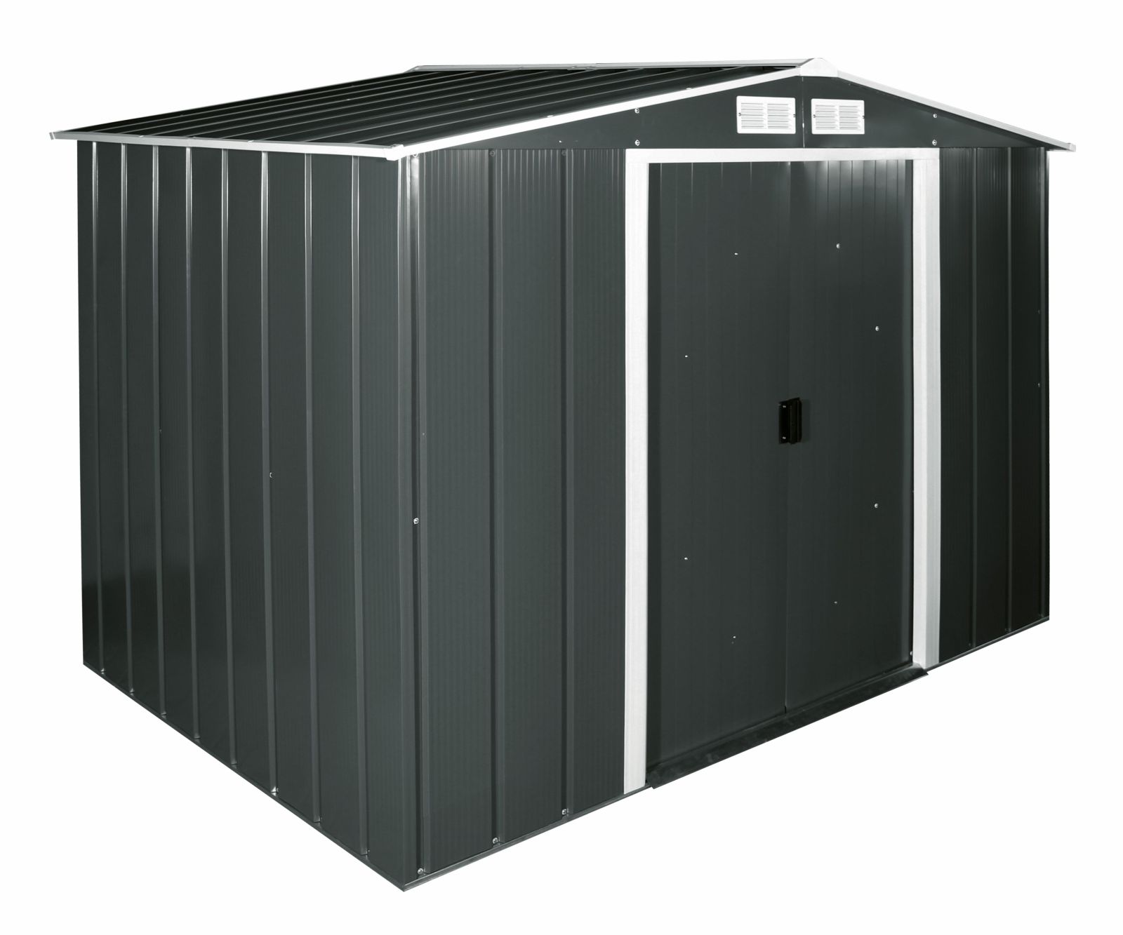 Gerätehaus ECO 8x6 - anthrazit - 262 cm