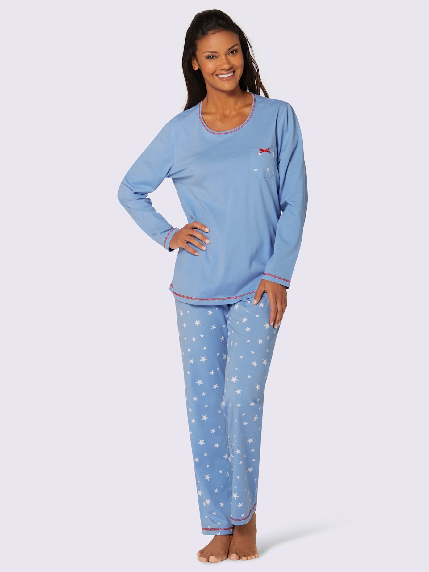 Pyjamas jersey fin