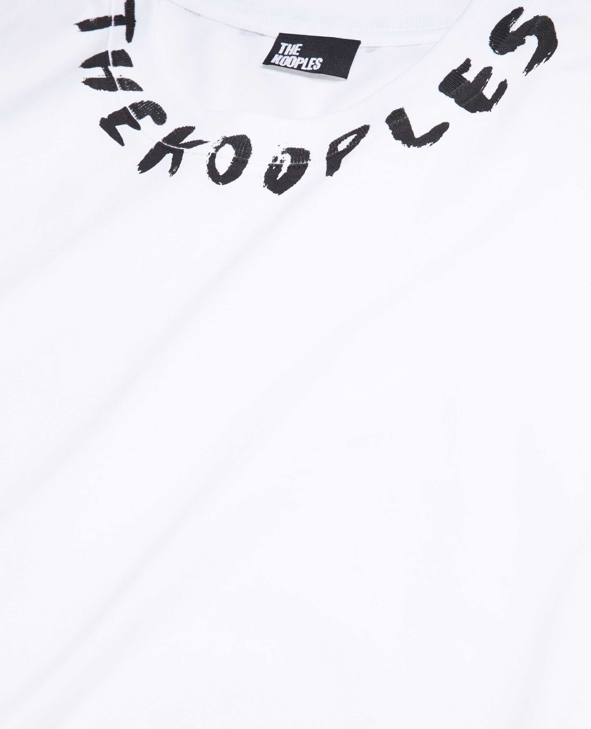 T-shirt blanc avec logo
