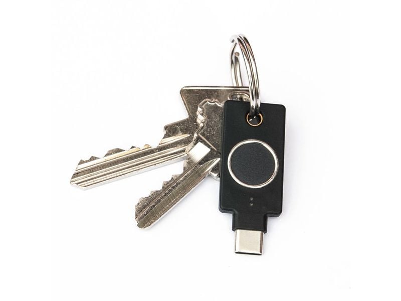Yubico YubiKey C Bio-FIDO Edition FW 5.7 USB-C, 1 Stück YubiKey Bio Serie – FIDO-Edition