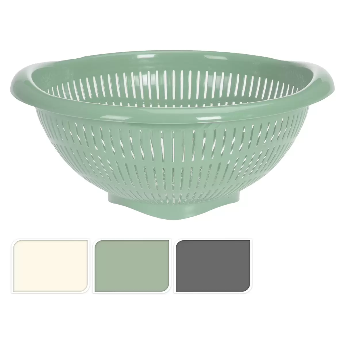 Sieb Paula anthrazit,mint,weiss