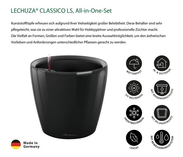 LECHUZA® CLASSICO LS, All-in-One-Set