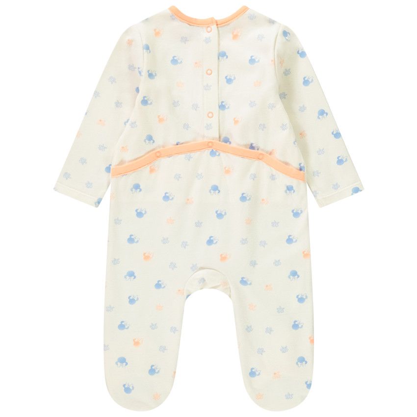 Lot de 2 dors-bien fantaisie Minnie Disney pour bébé fille - Ecru