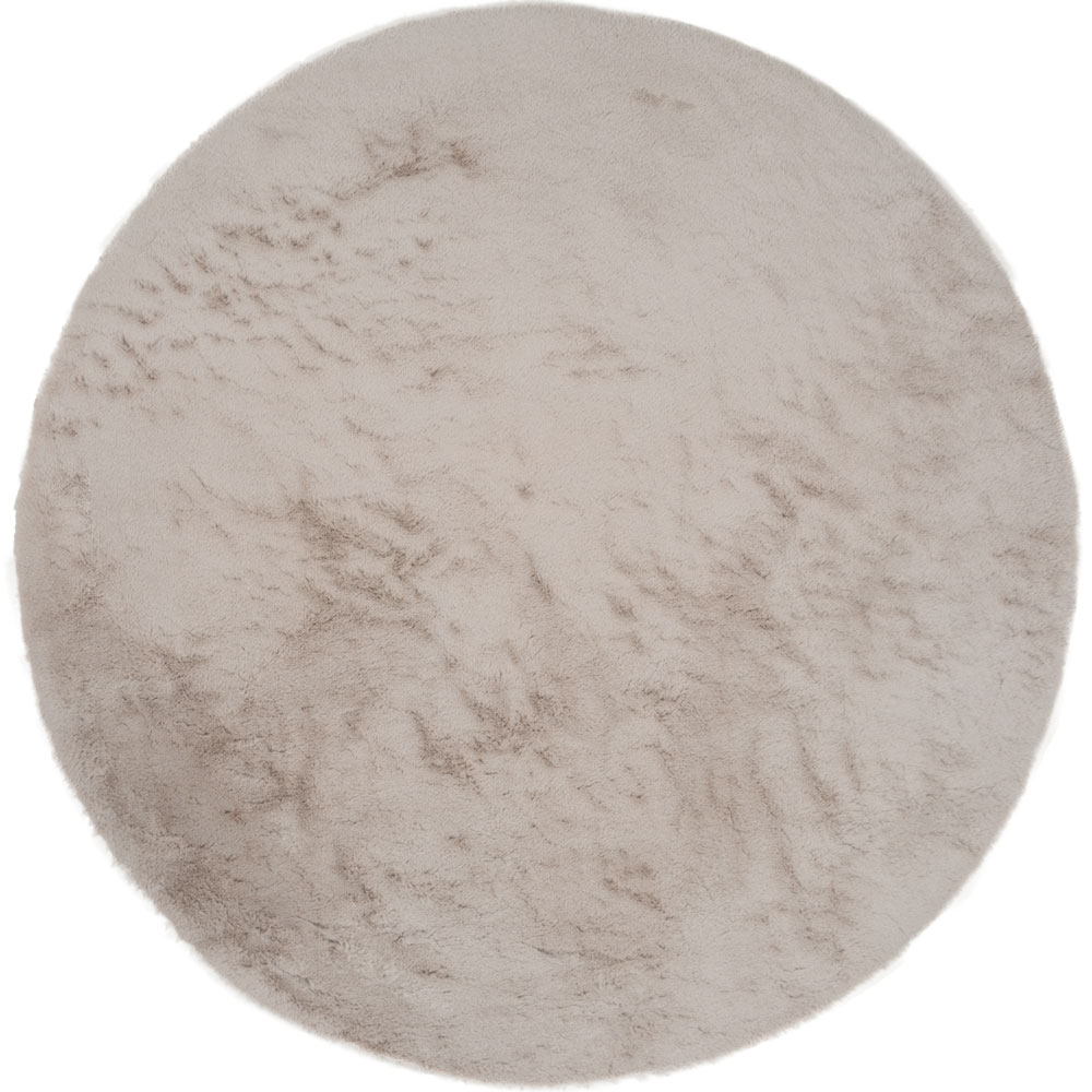 Vloerkleed Velluto Nature - Rond ø200 cm