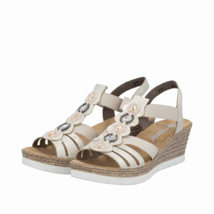 Rieker Sandal Dame 619B2-60