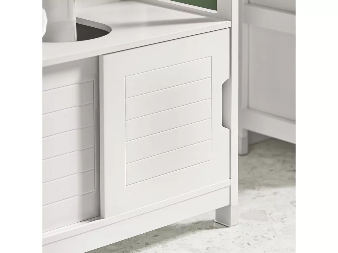 Meuble sous lavabo Meuble sous évier Meuble de Salle, FRG128-II-W