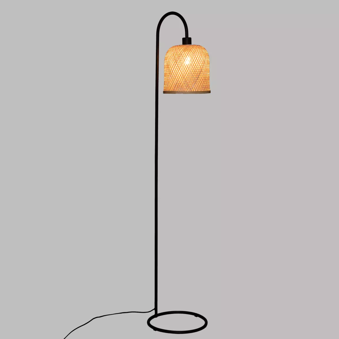 Lampadaire en bambou (H159 cm) Ali Beige