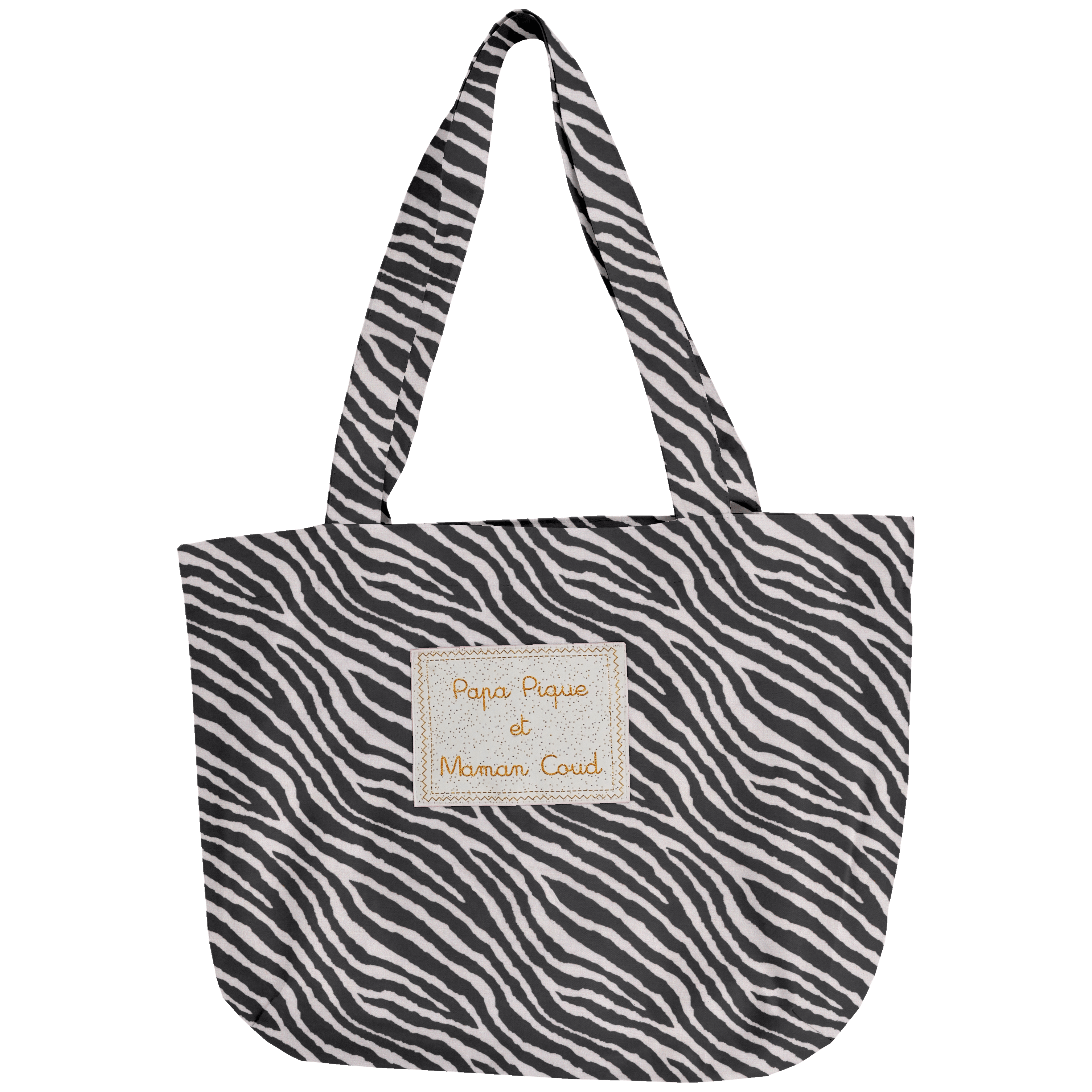 Sac Tote Bag Pliable Zèbre