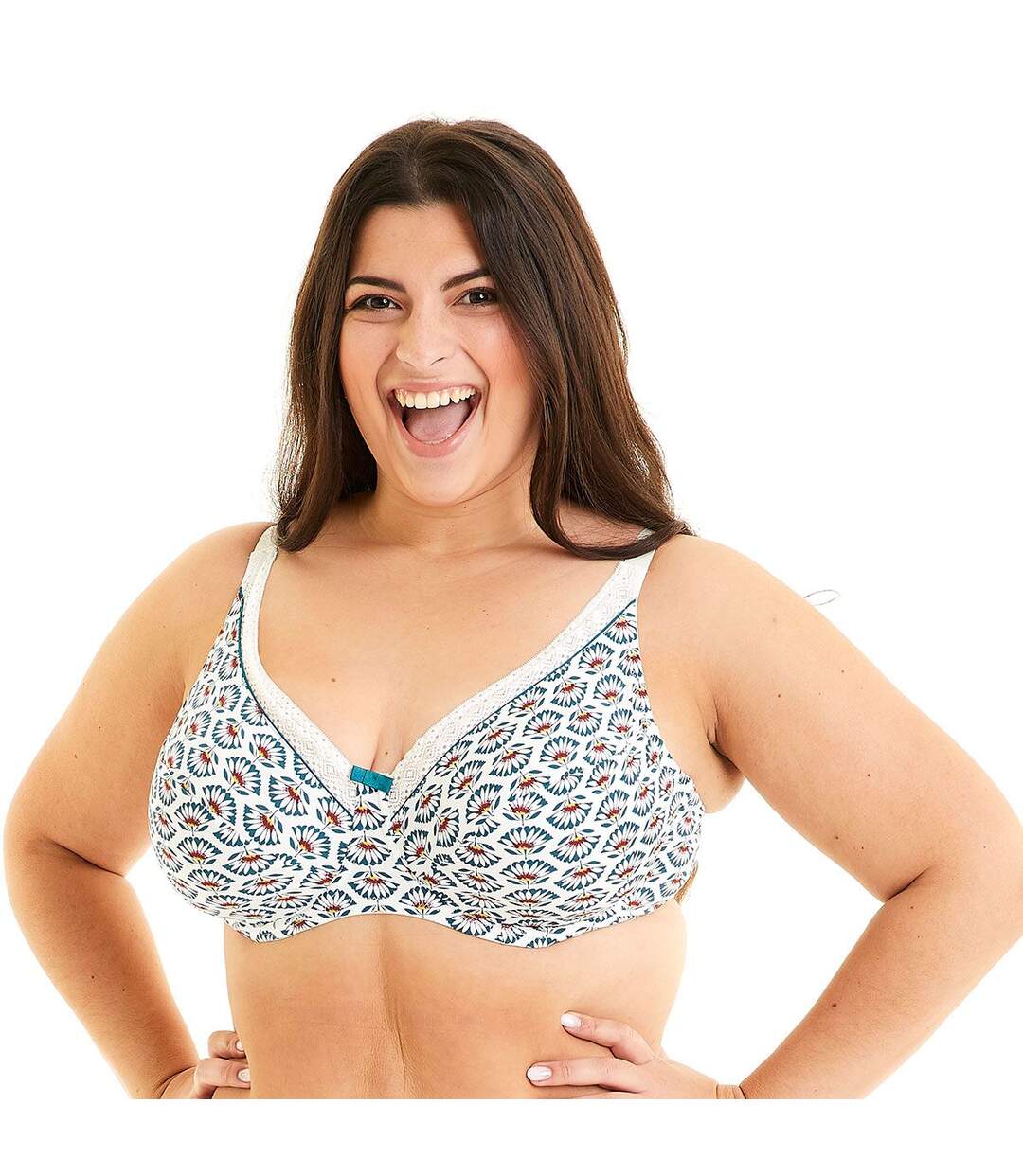 Soutien-gorge grand maintien ivoire Impala
