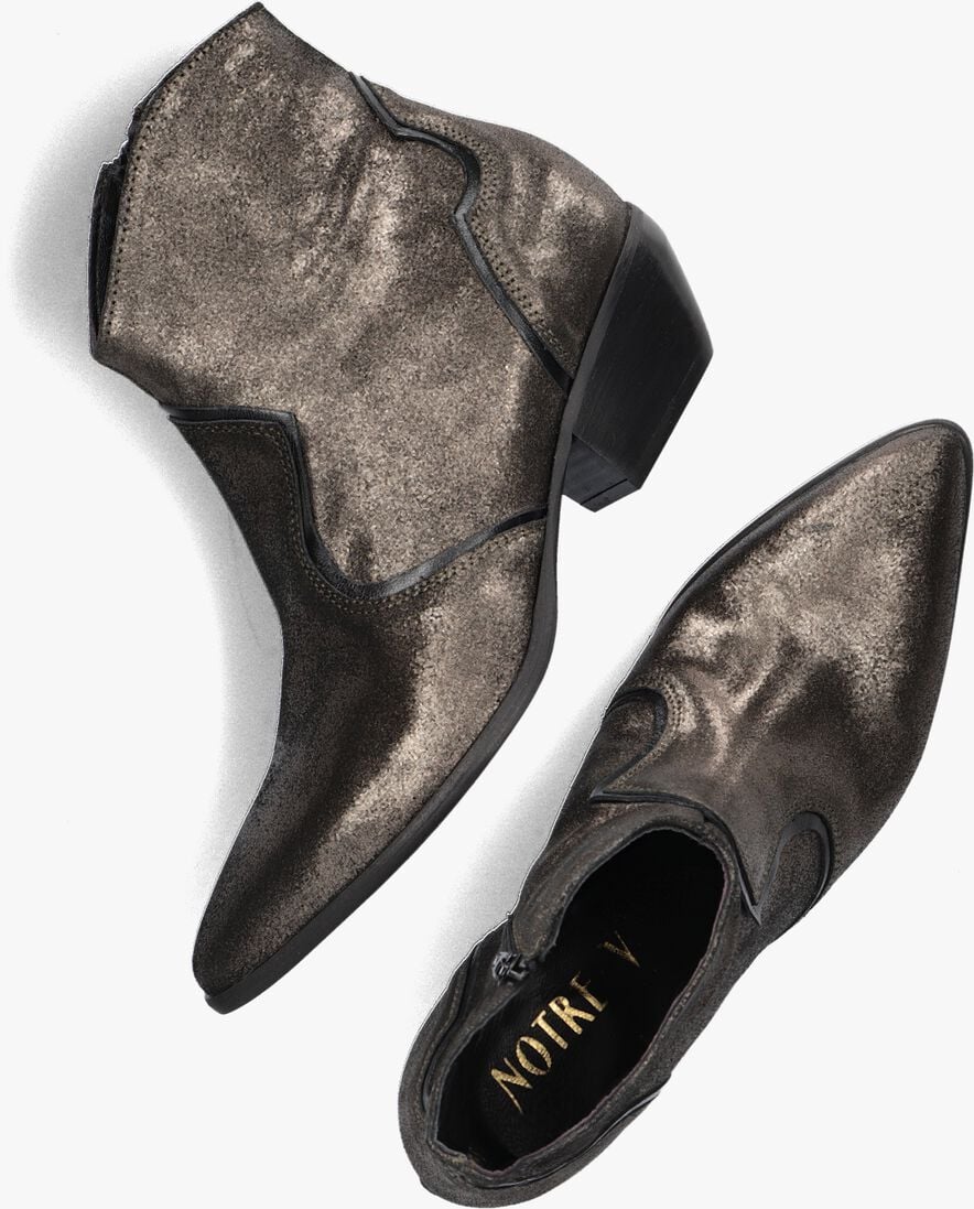 NOTRE-V gouden notre-v cowboylaarzen ar234