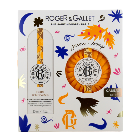 Roger et Gallet Coffret Eau Parfumée et Savon Bienfaisants - Idée cadeau