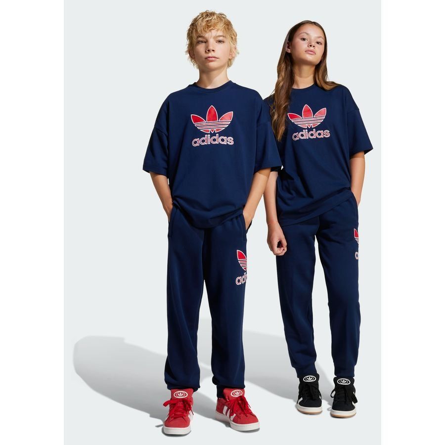 Adidas Original Pantalon de survêtement oversize grand logo Execution Enfants