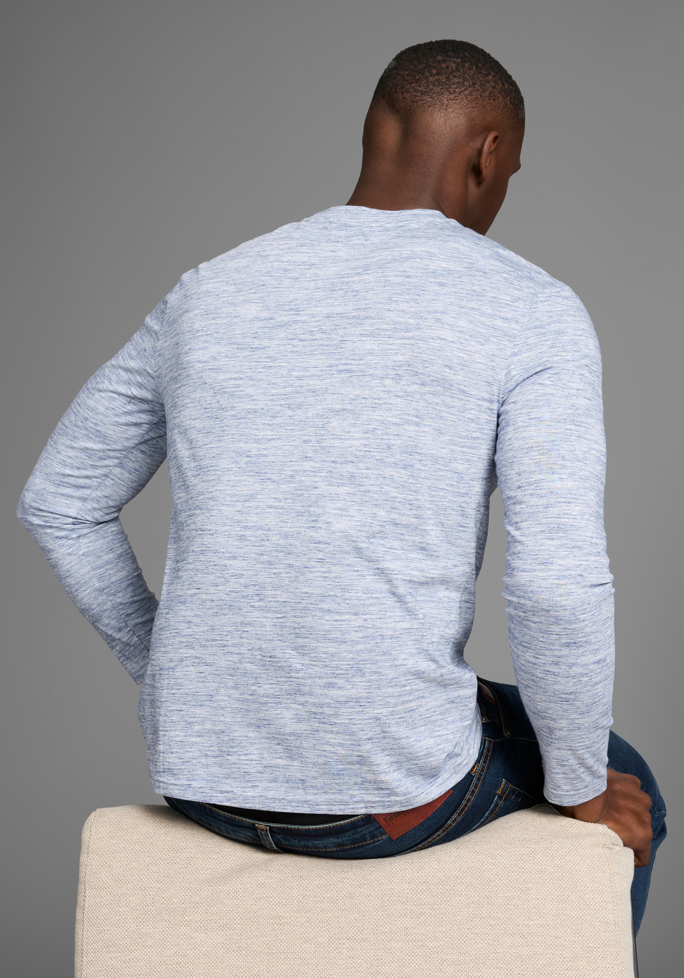 Bruno Banani Langarmshirt , Langarmshirt in schmaler Passform