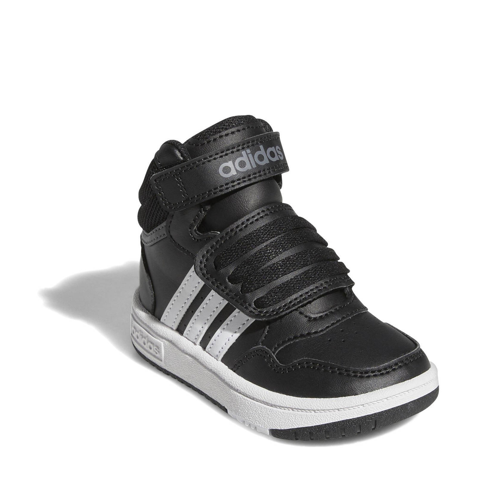 adidas Hoops Mid 3.0 sneakers zwart/wit/grijs