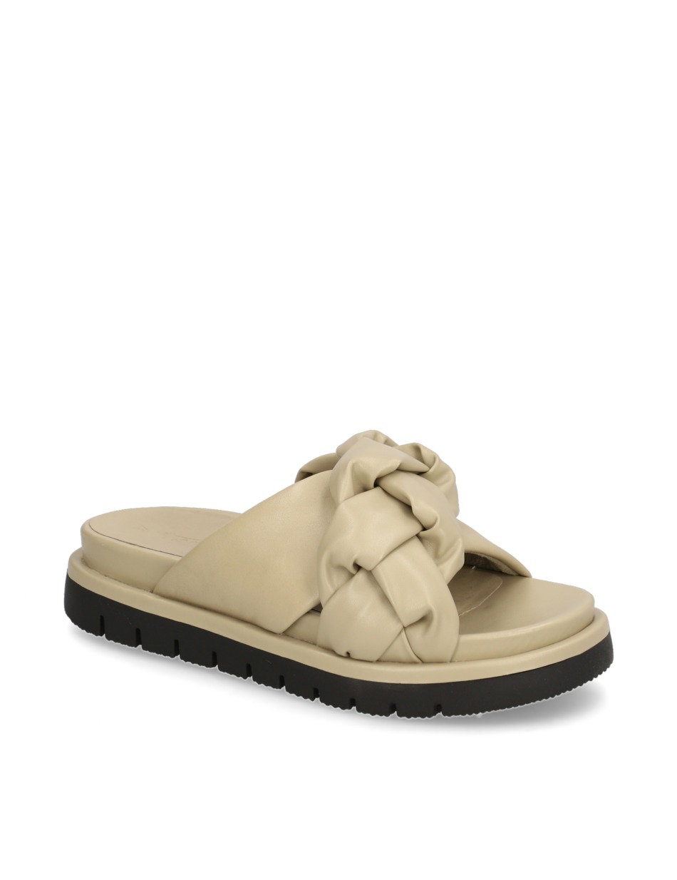Glattleder Pantoffel