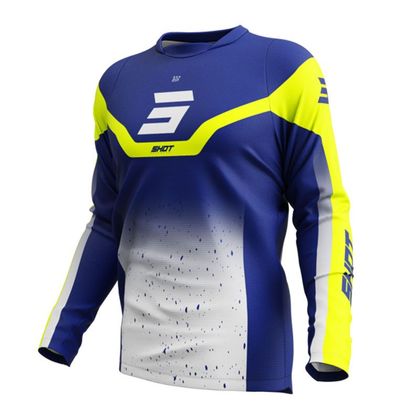Maillot cross Shot DEVO - BLAST 2025 - Bleu