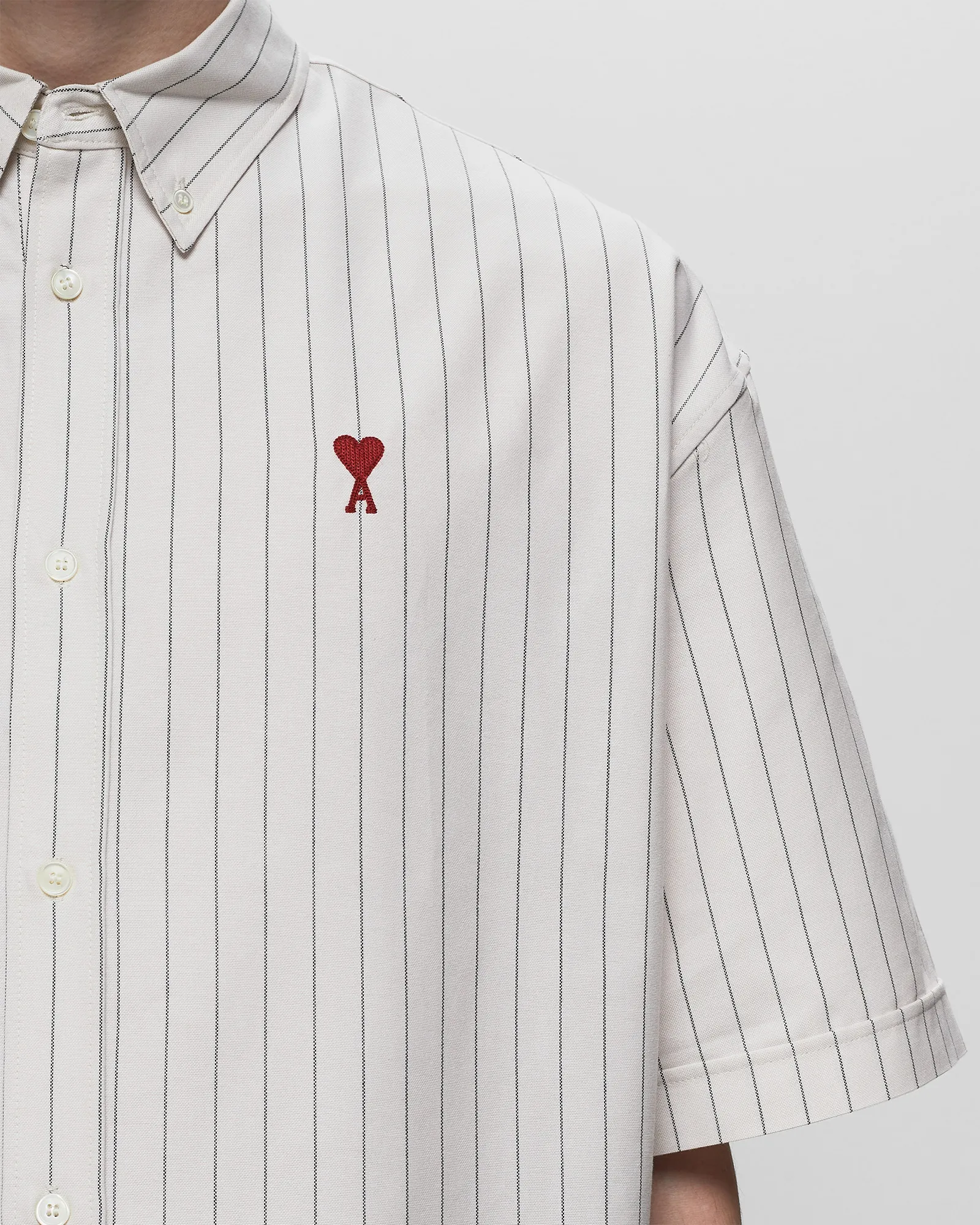 AMI Paris BOXY FIT SL SHIRT
