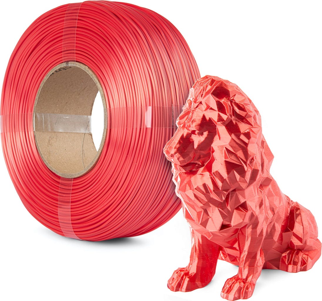 Spectrum  ReFill PLA Silk Ruby Red, 1,75 mm / 1000 g    Refill PLA mit Silk Effekt in Ruby Red