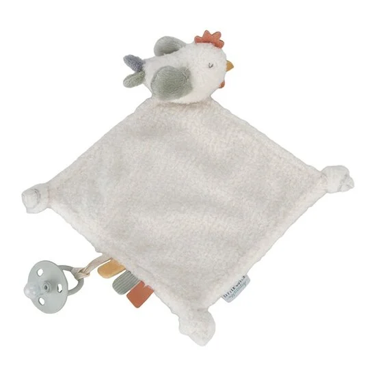 Little Farm Doudou Poule   Vert        de               Little Dutch