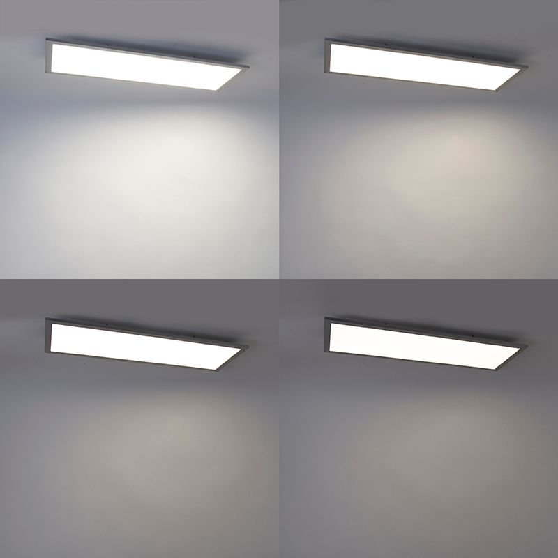 LED paneel staal 80 cm incl. LED met afstandsbediening - Live