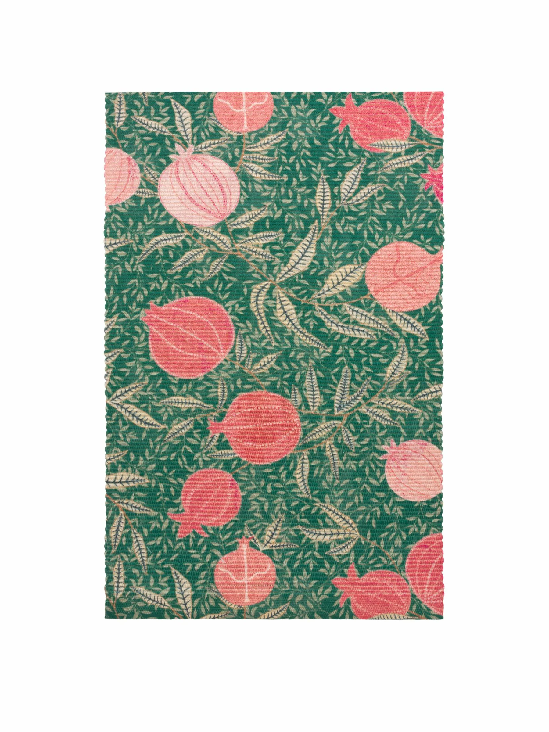 Paoletti - Grote kersttafelloper met granaatappelprint