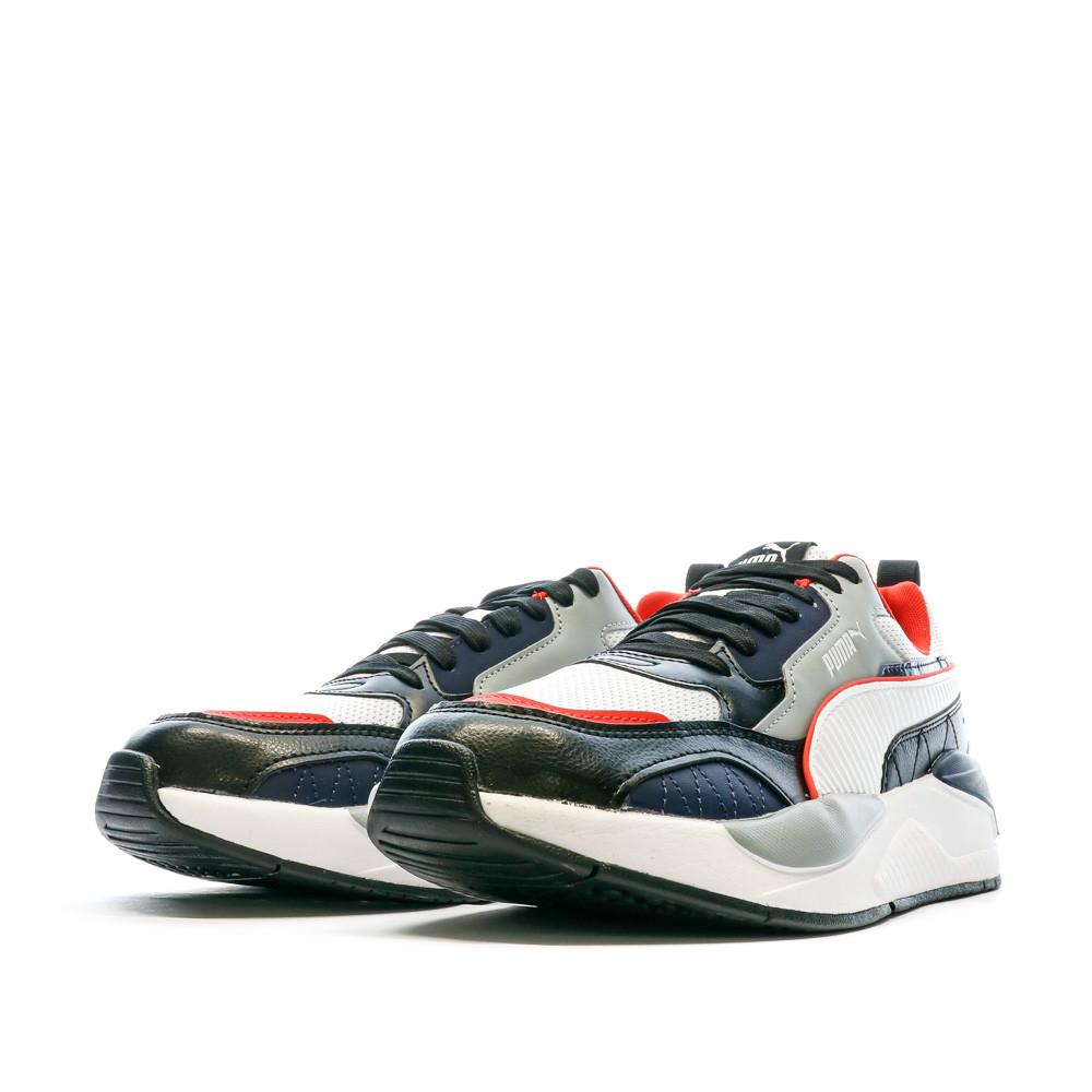 Puma Baskets Blanche/Noir/Gris Homme Puma X-ray 2 Square