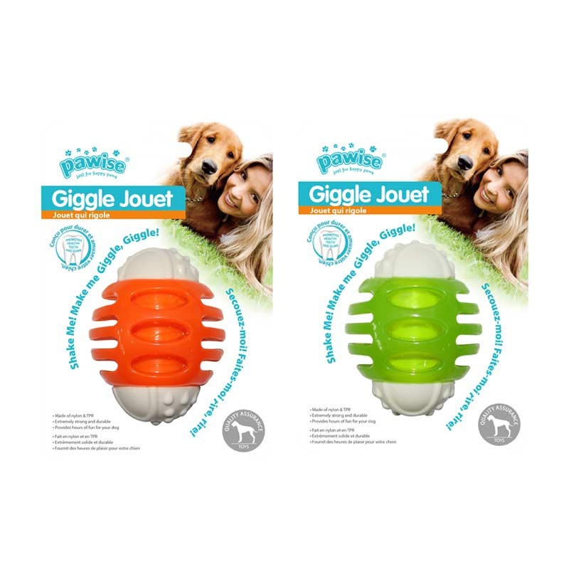 Bola de brinquedo Giggler Joulet Pawise de 8 cm