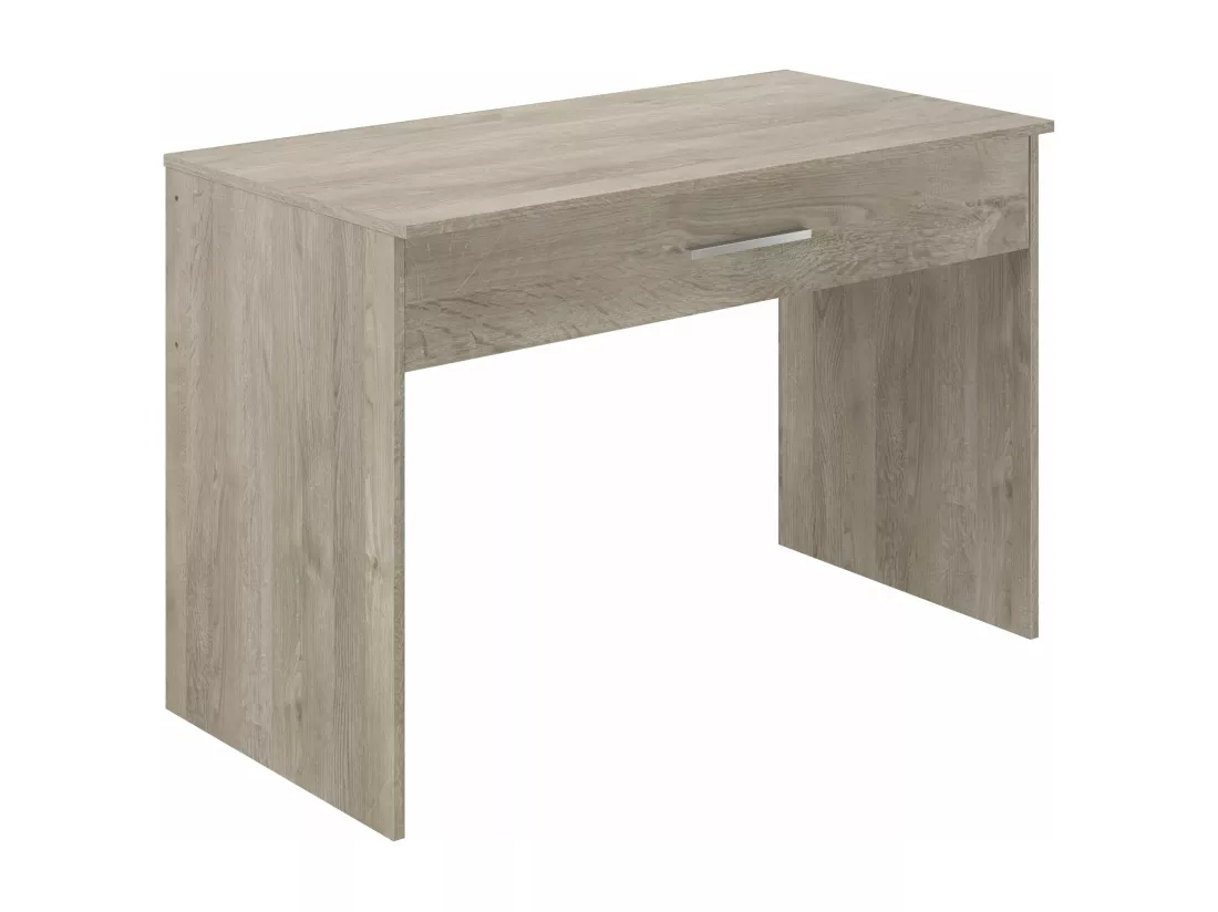 Bureau SAME 1 grand tiroir 110x56x81 cm chêne TALESA