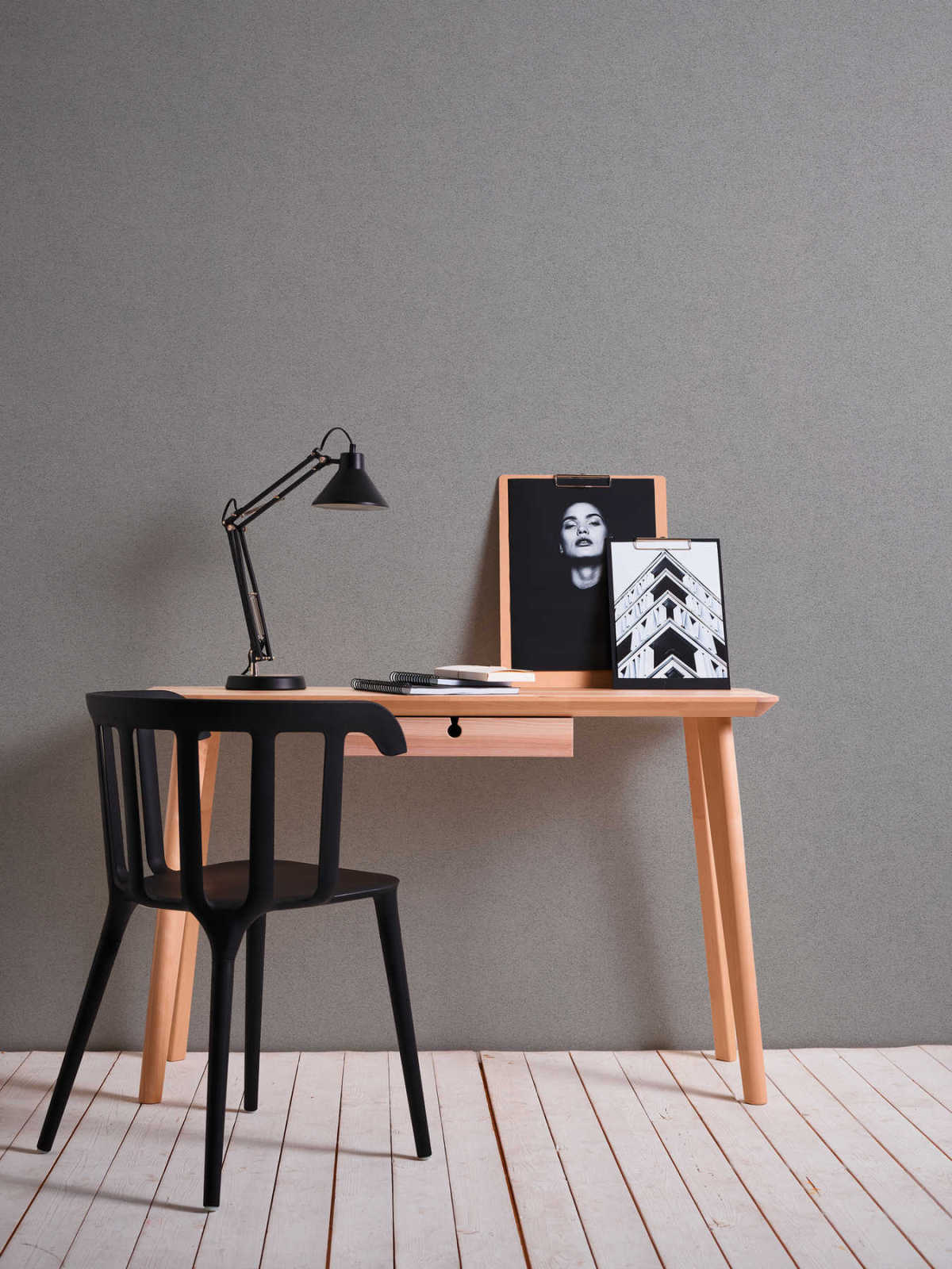 Vliestapete MV LTD. EDITION - grau - 10 Meter