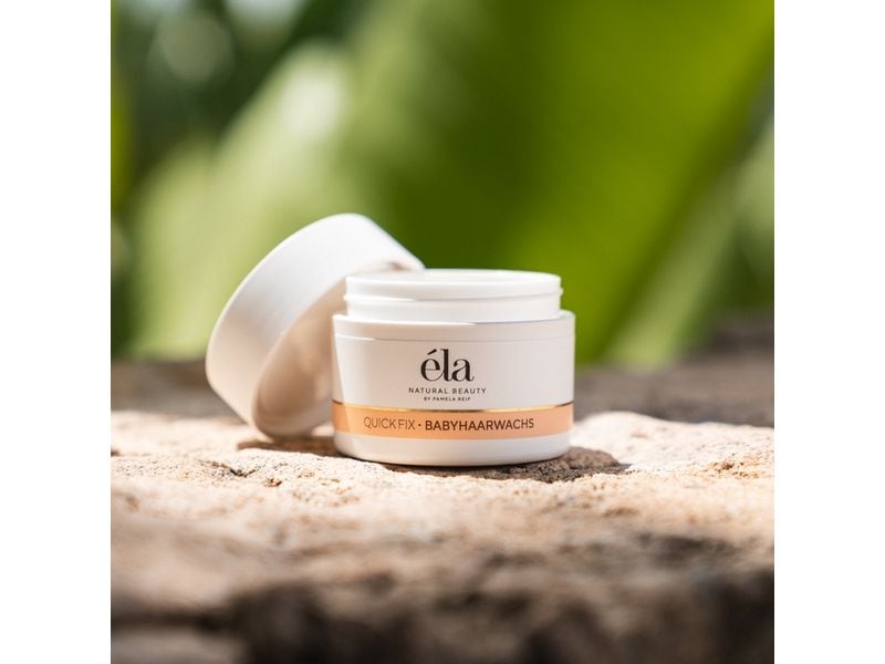 éla Natural Beauty Babyhaarwachs 20 ml Natürliches Haarwachs fixiert kleine Babyhaare schnell und mühelos