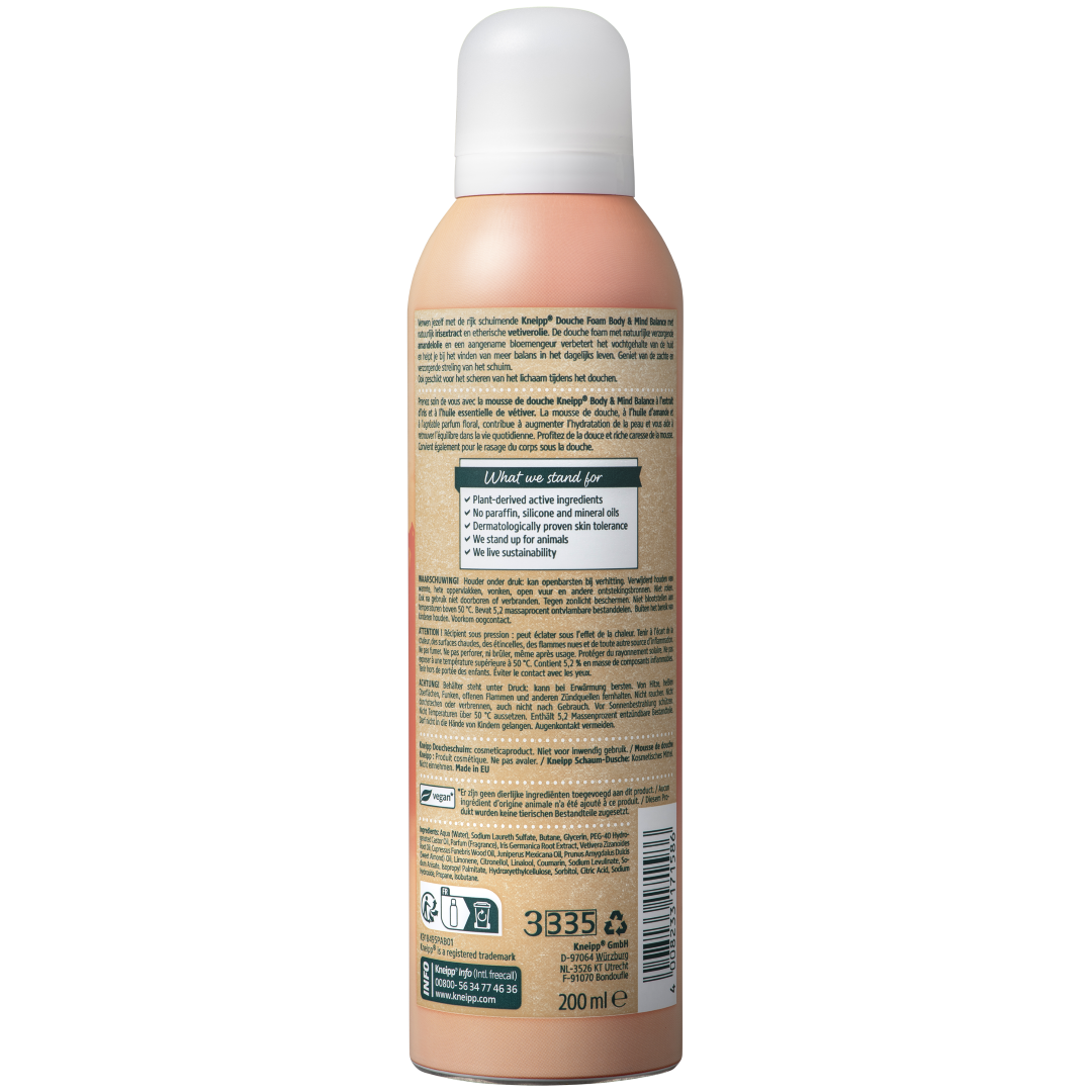 Kneipp Body & mind douchefoam balance (200 ml)
