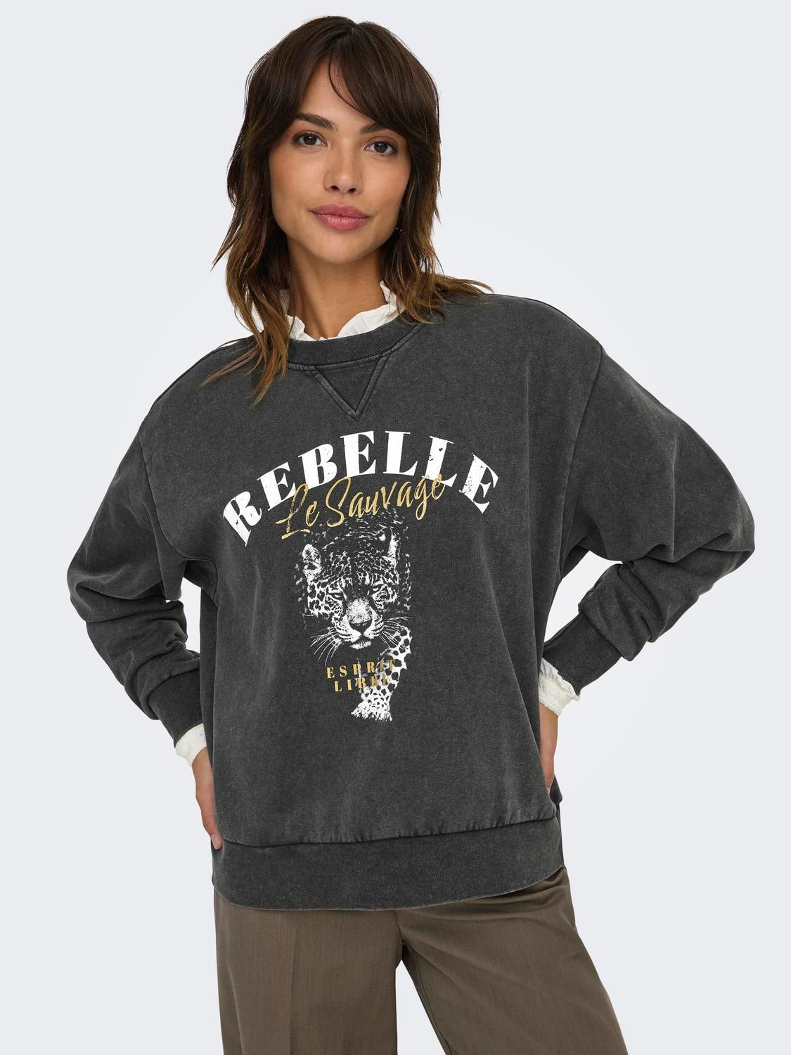ONLLUCINDA Sweatshirt Black