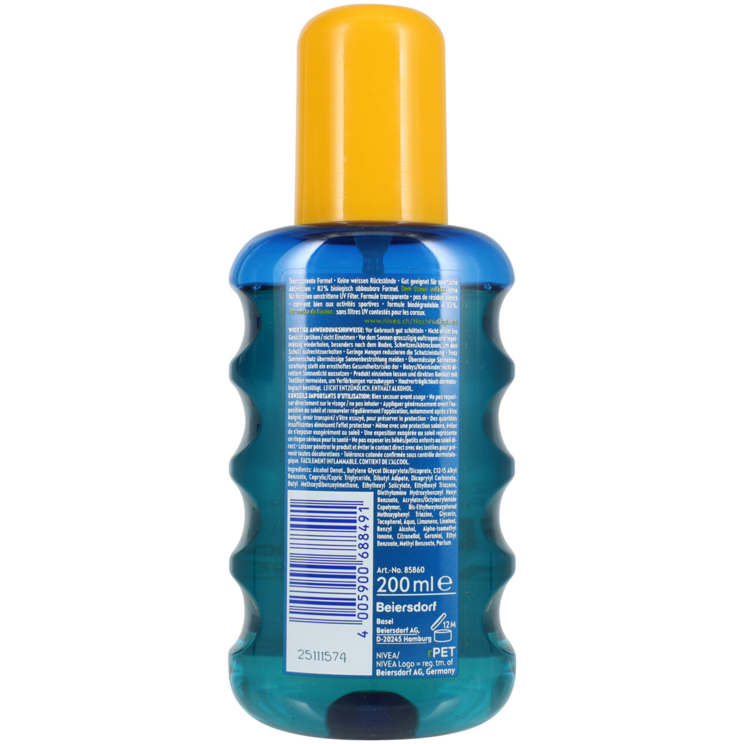 Nivea Protect & Dry Touch Sonnenspray LSF 50