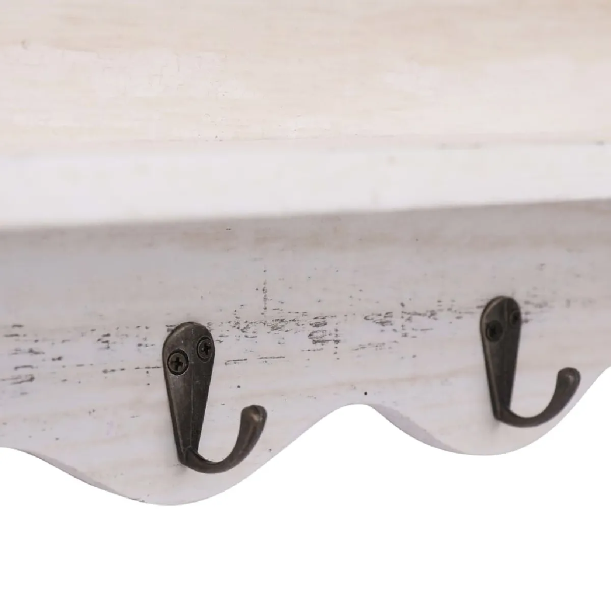 Decoshop26 Porte-manteau mural bois