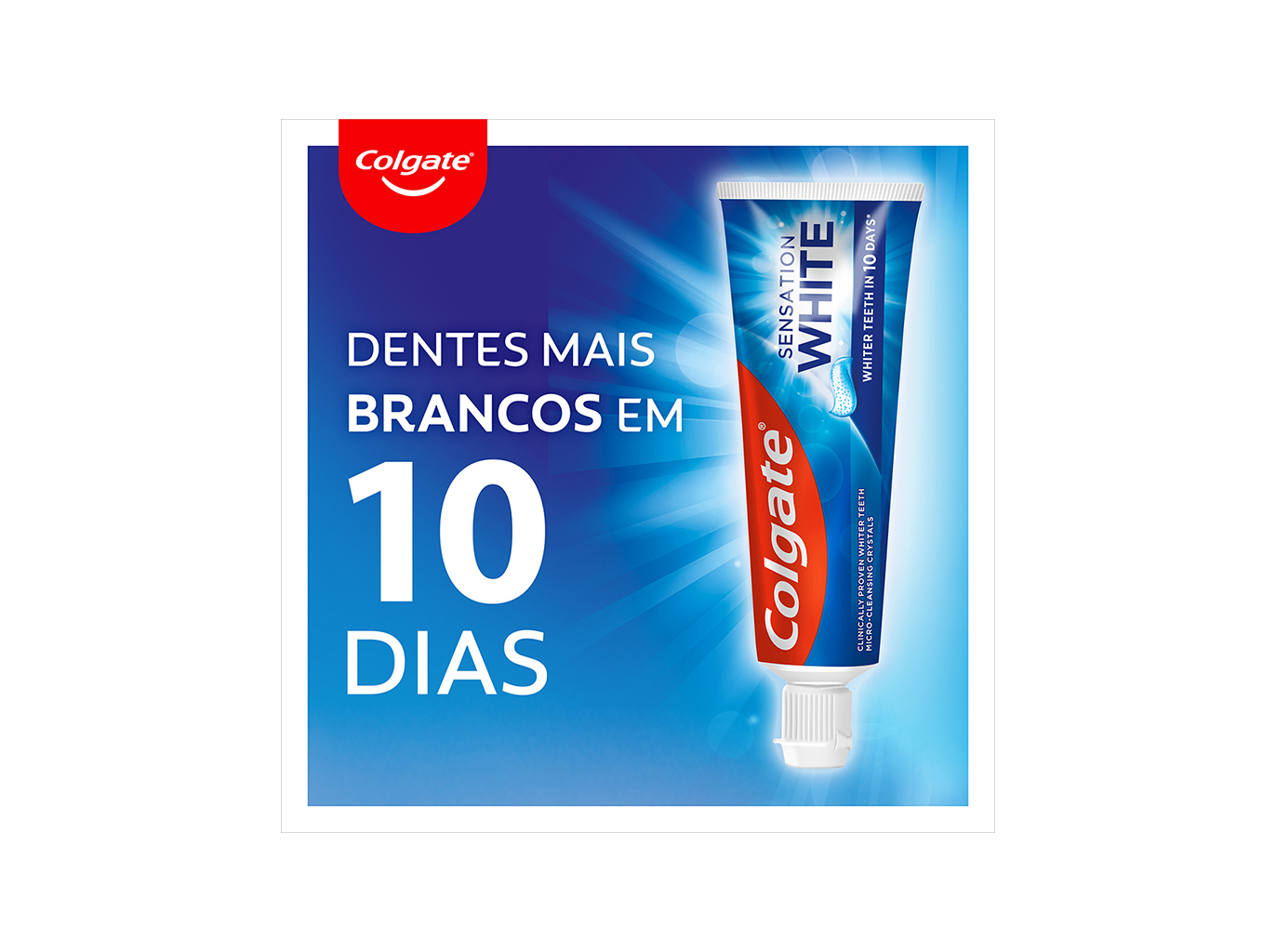 PASTA DE DENTES BRANQUEADORA SENSATION COLGATE 75ML