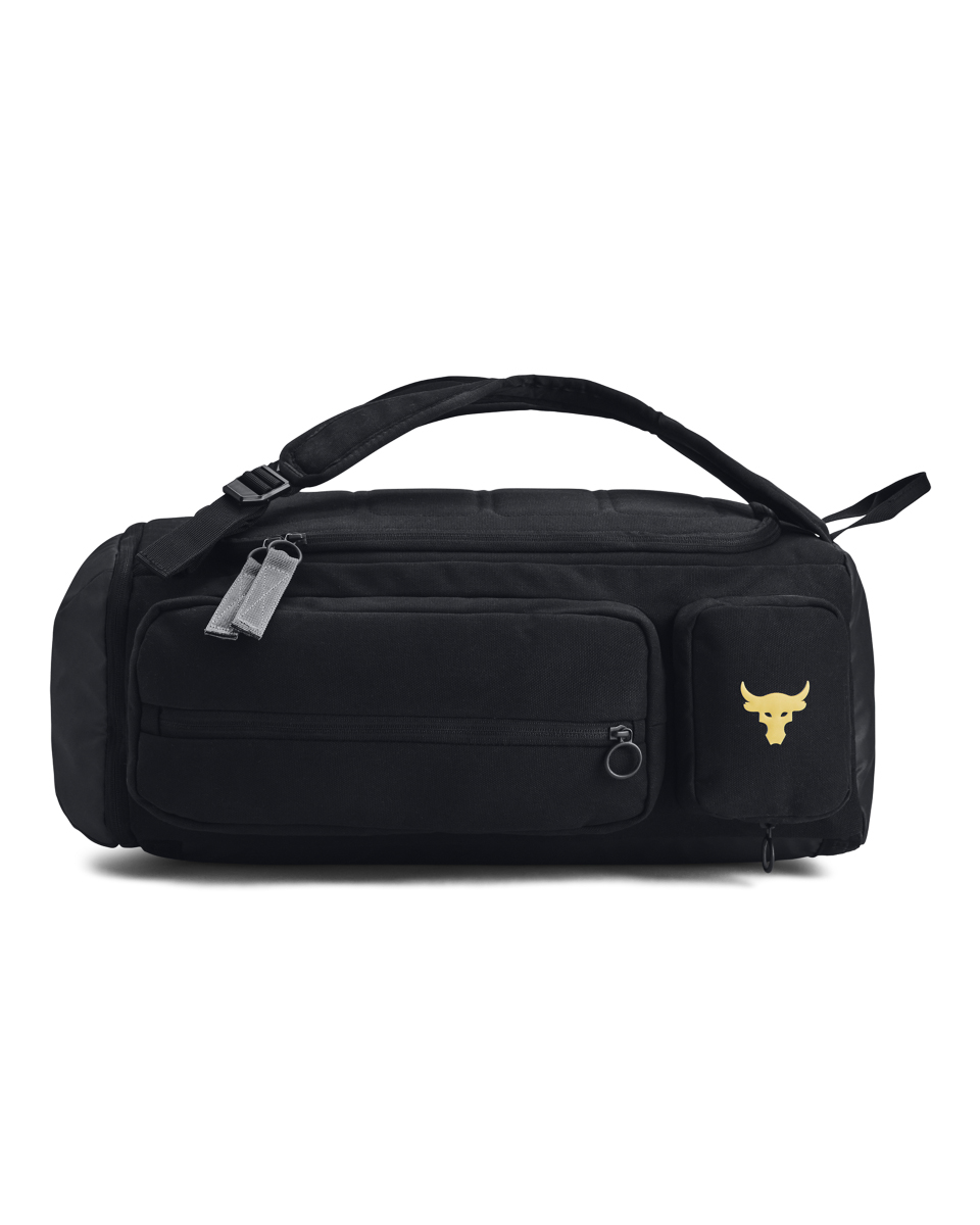 UA Pjt Rock Duffle BP Black - One-Size
