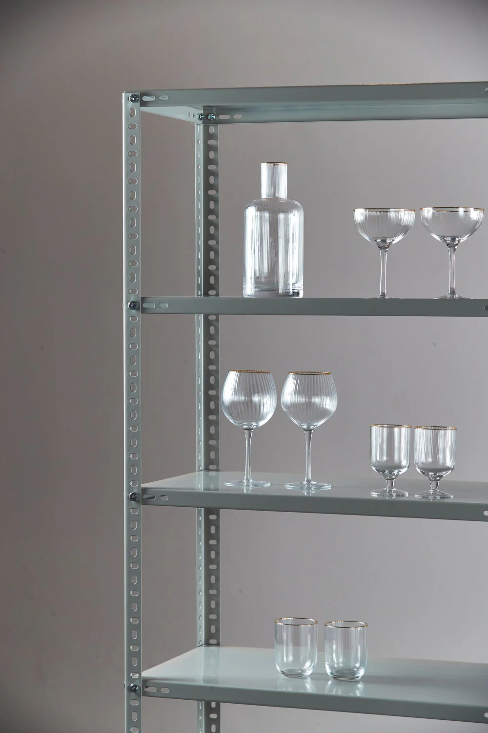 Lyngby Glas  Karaffel palermo, guldfarvet - 1,5L