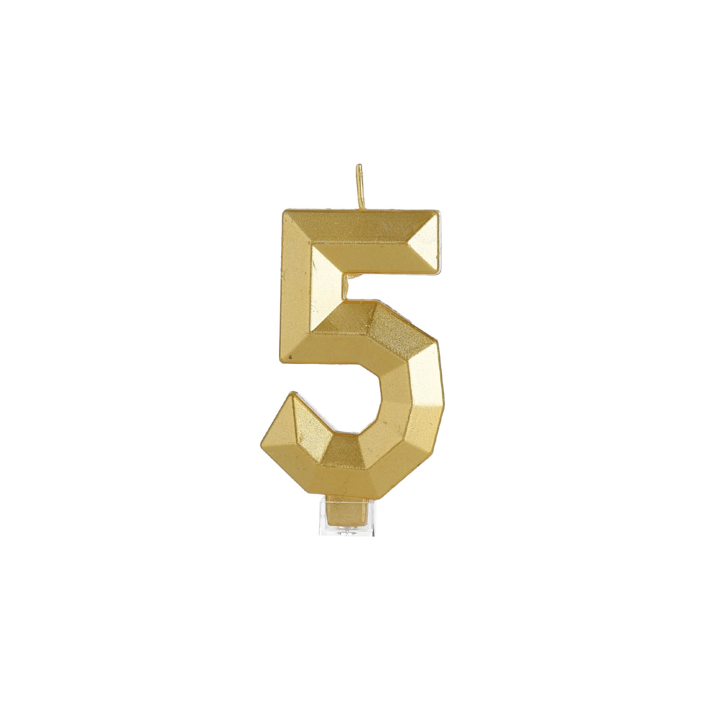 gold, H 7,5 cm