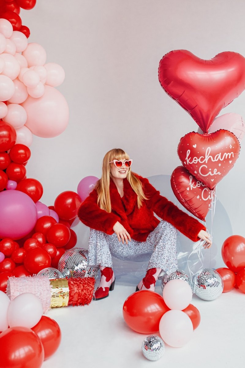 Hart Helium Ballon Kocham Cię Leeg 45cm