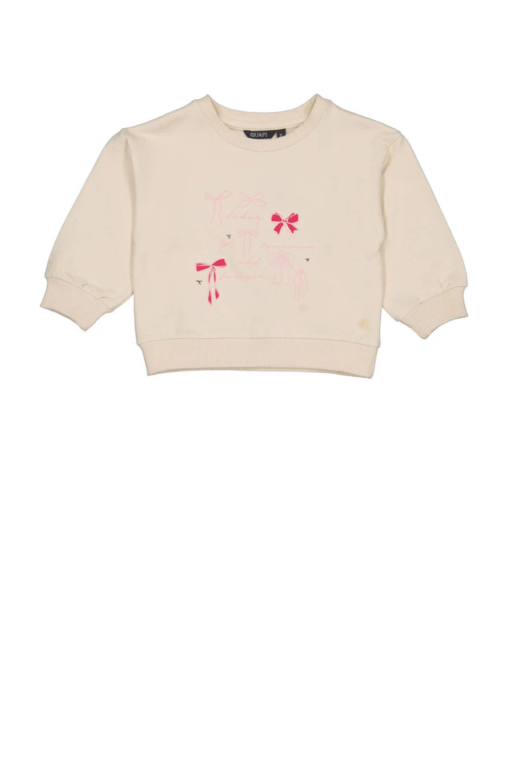 Quapi Mini sweater ecru
