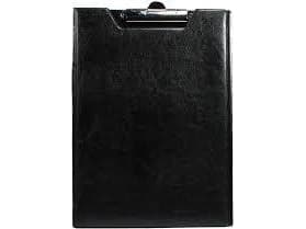 A4 vinyl klipstavle svart