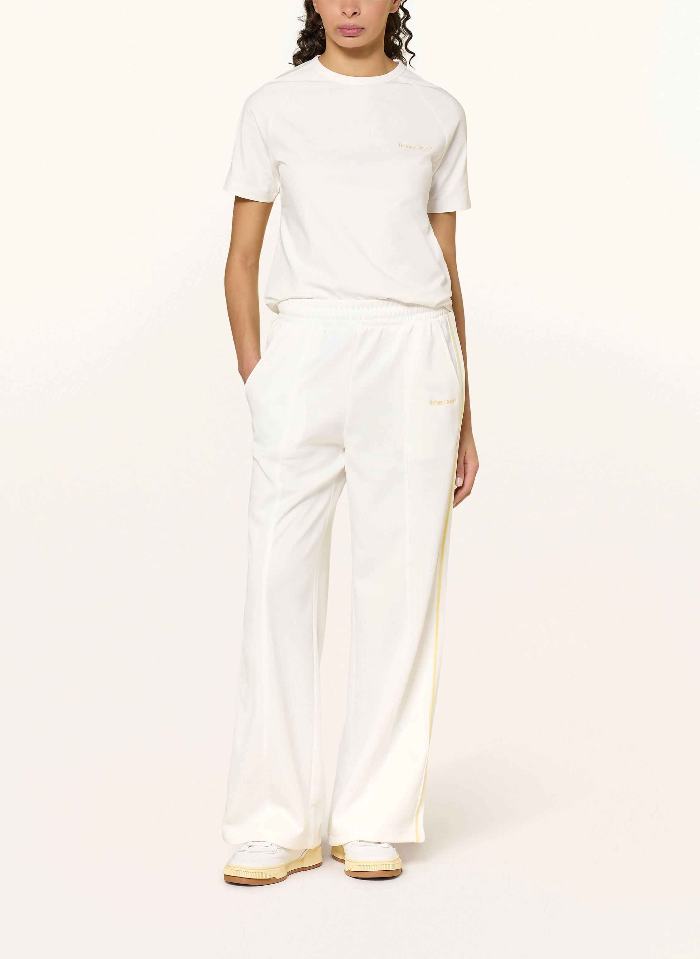 TheJoggConcept Jerseyhose JCSIMA mit Galonstreifen