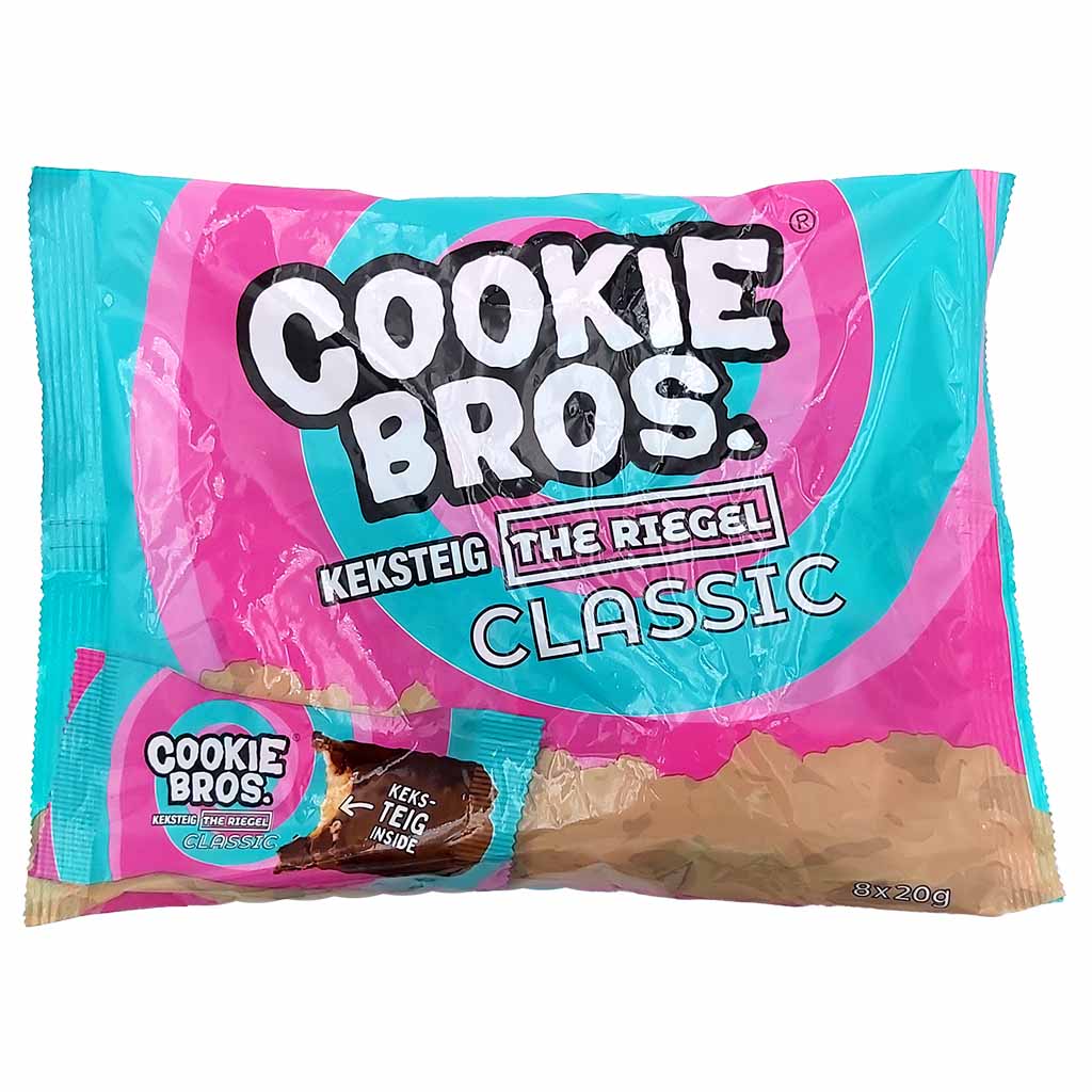 Cookie bros. Keksteig the Riegel classic 160g MHD:3.6.25