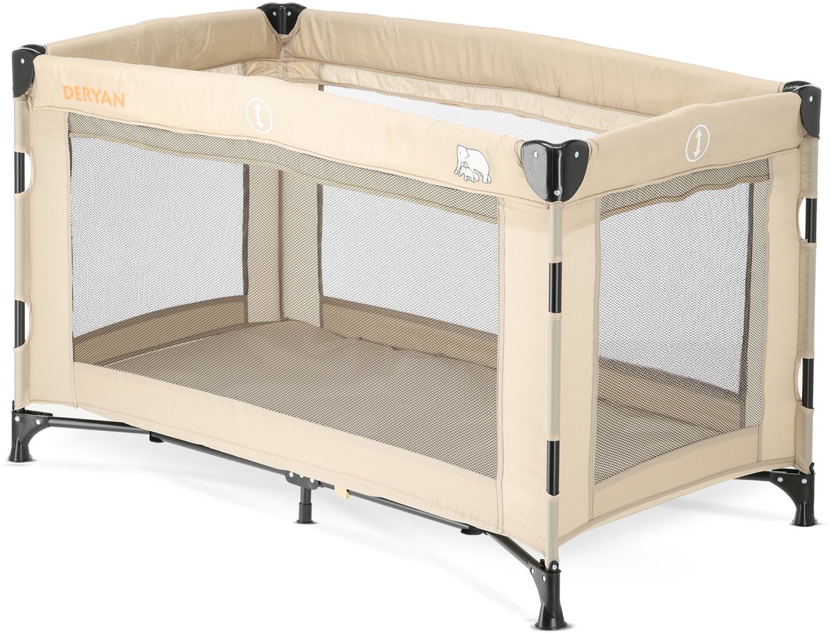 Deryan 120 x 60 cm campingbedje - Cream