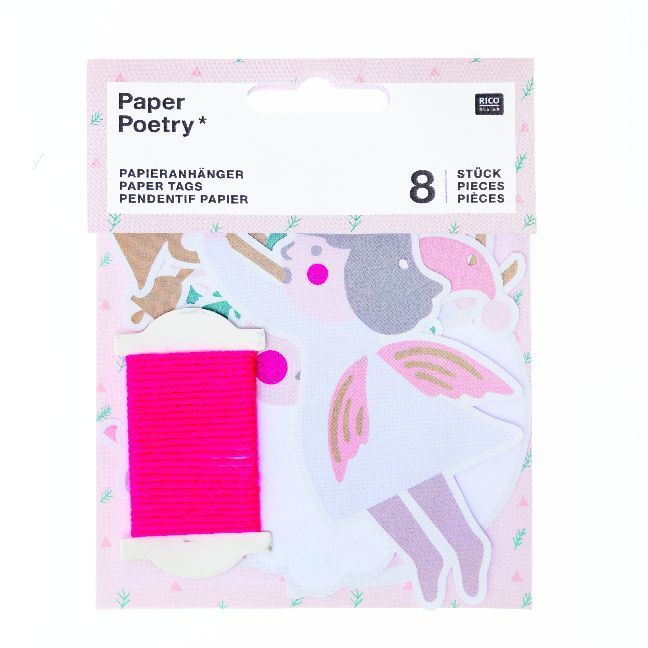 Jolly Christmas - Papieranhänger, Jolly Christmas, Pastell