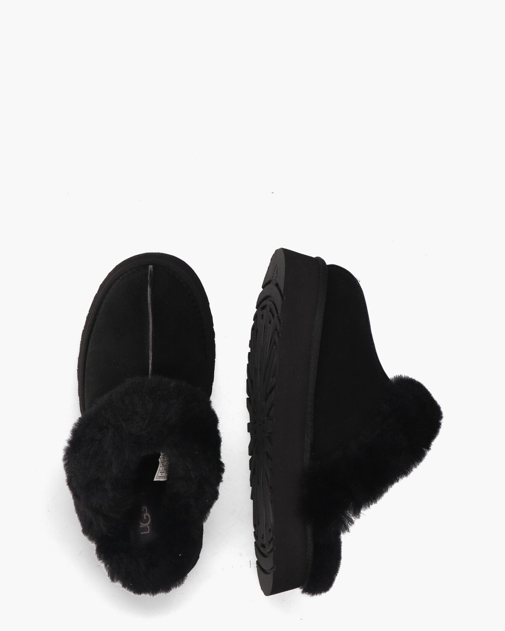 UGG Disquette Slipper Black Damespantoffels
