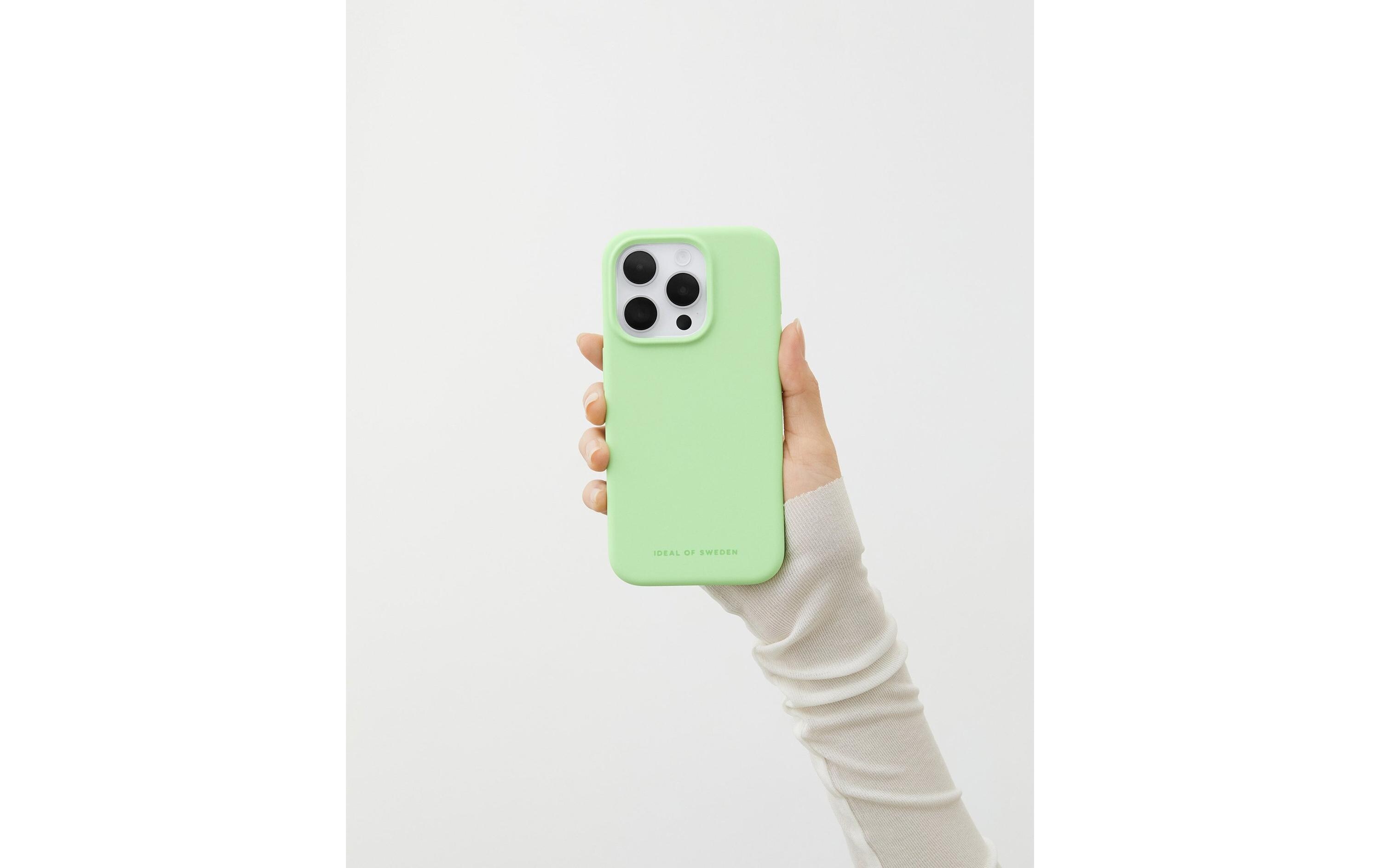 Silicone iPhone 15 Pro MintSilikon-Backcover für das Apple iPhone 15 Pro