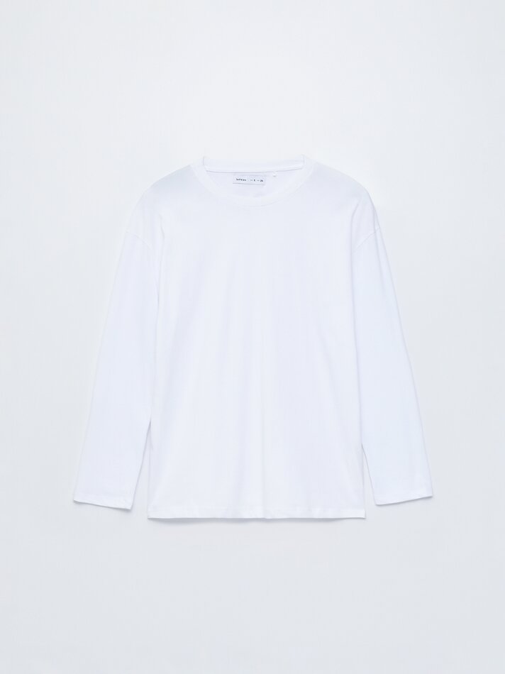 Camiseta oversized - Branca
